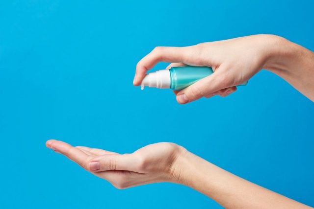 hand sanitizer