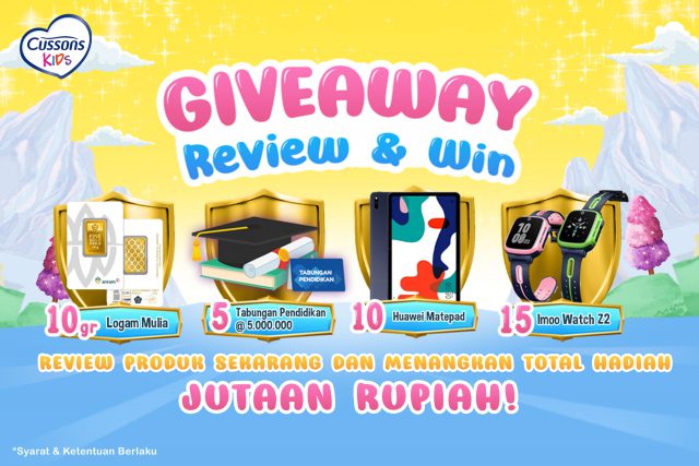 cara ikutan giveaway cussons