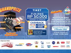 Fun Bike Indomaret Jakarta, Ini Cara Pesan Tiketnya fun bike Indomaret Jakarta