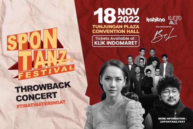 pesan tiket spontanz festival