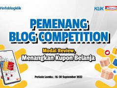 Pengumuman Pemenang Blog Competition 2022 pengumuman pemenang blog compeititon