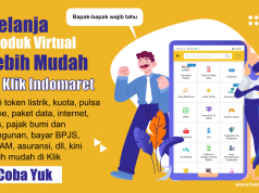 Produk Virtual Klik Indomaret yang Membantu Saat Musim Hujan produk virtual klik indomaret