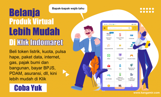 produk virtual klik indomaret