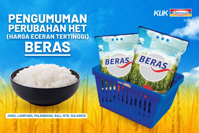 harga eceran tertinggi beras
