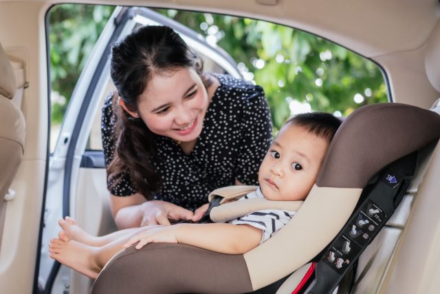 mudik membawa bayi