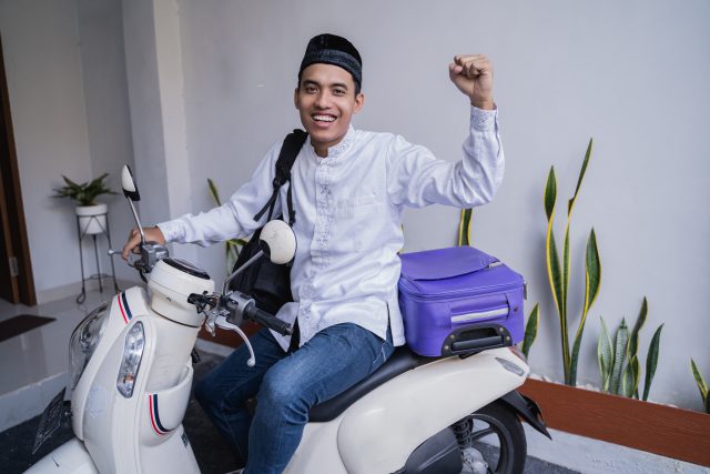 perlengkapan mudik motor