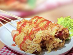 Resep Camilan Enak Telur Gulung Sosis Keju telur gulung sosis keju